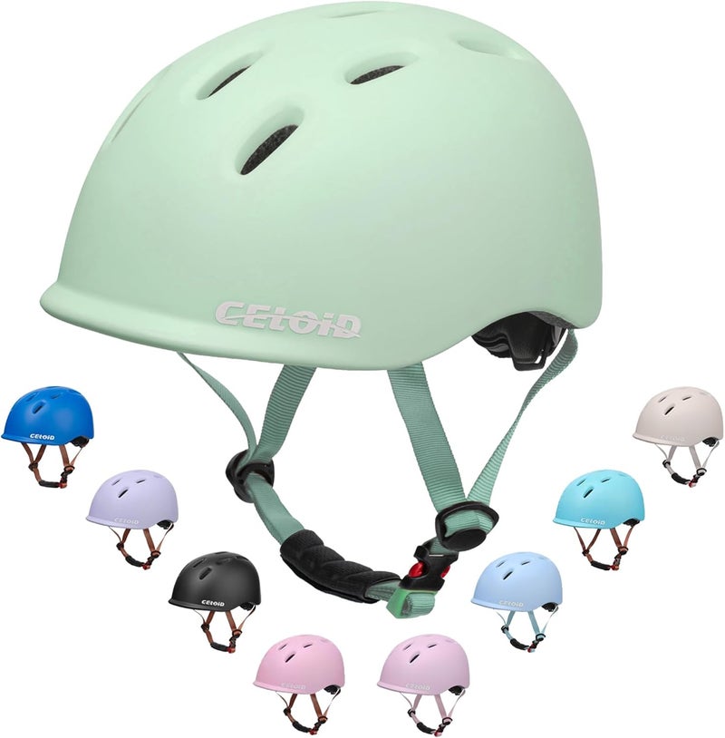 CELOID Kids Bike Helmet,Toddler Cyling Helmets for Ages 5-8-9-10-12-14-16Years Youth Boys & Girls,Child Adjustable Multi-Sport Bicycle Skateboard Roller Skate Scooter Balance Skateboarding Helmet - Image 1